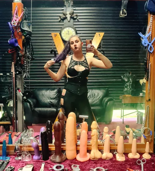 Your behaviour will decide which one I use 😇 by -MistressHoney