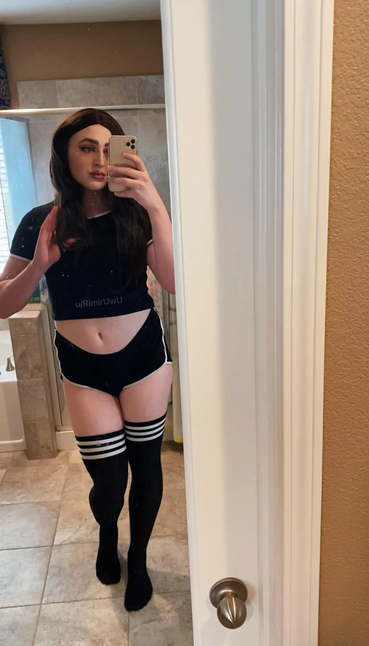 *your bro when you walk in without knocking* posted by RimirUwU