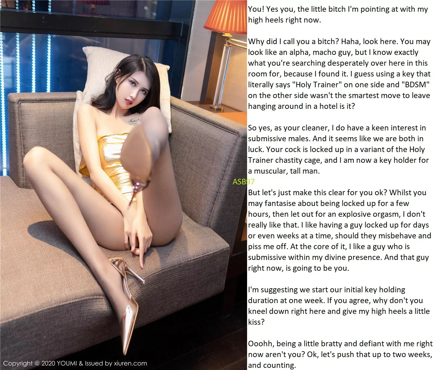 Your cleaner becoming your keyholder? A win in my books posted by youngasianguy1