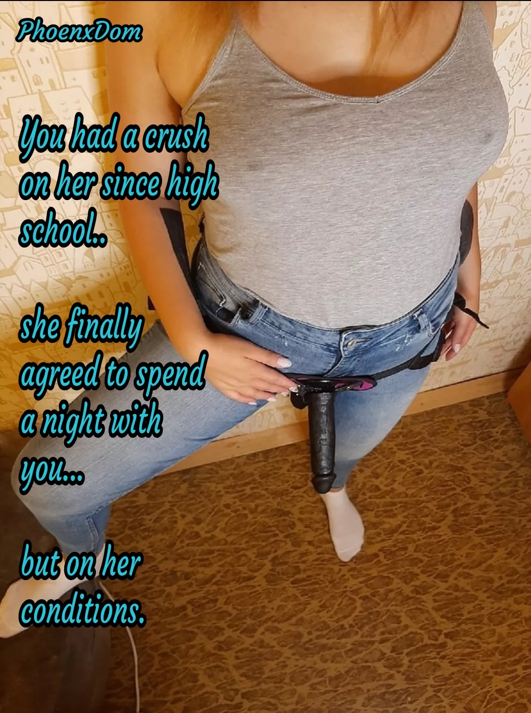 your crush finally wants to sleep with you. posted by PhoenxDom