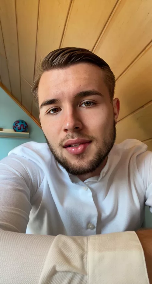 Your cute business friend by blondboyjan