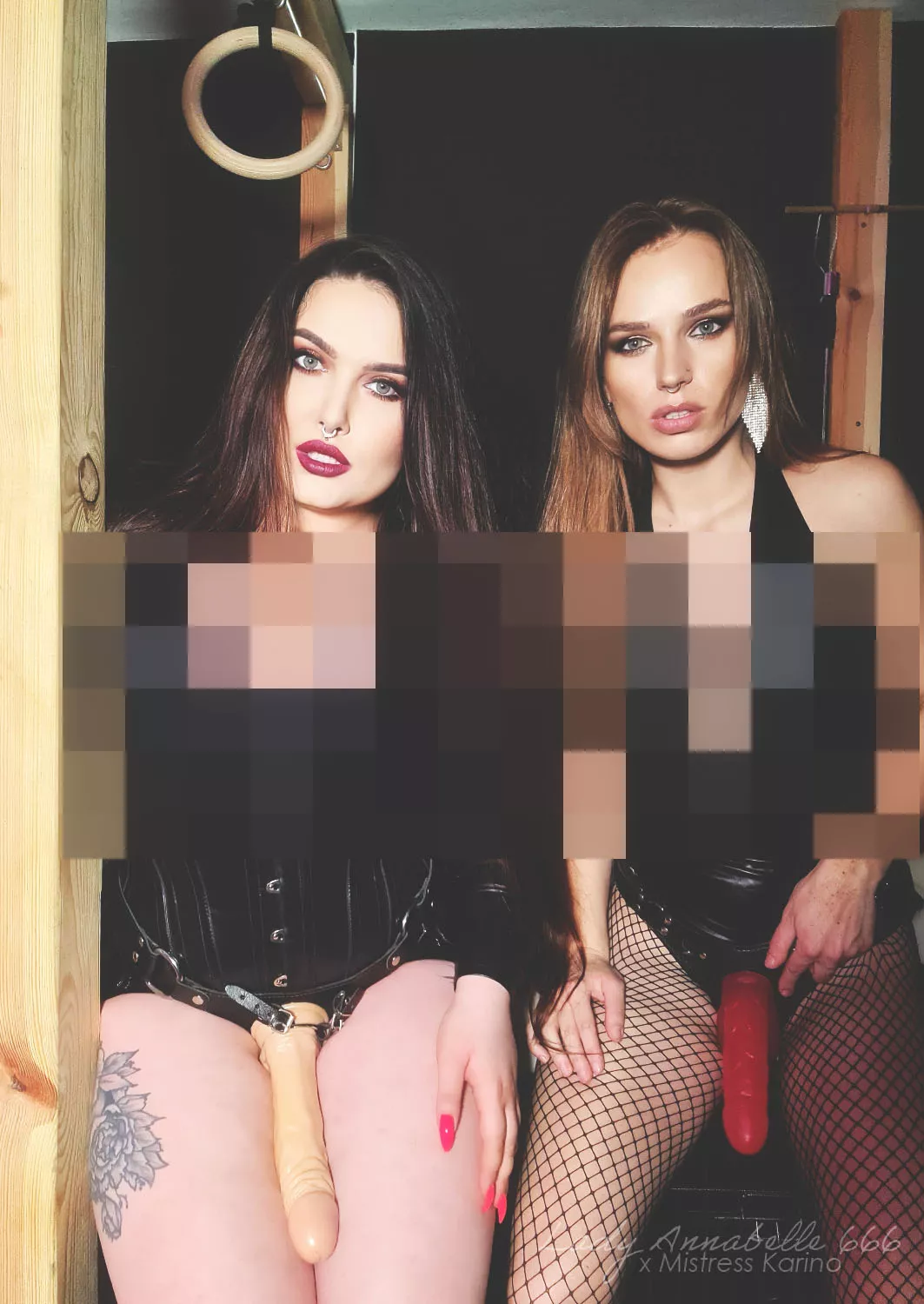 Your dick is so small, we don't allow you to look at our boobs... We don't want to risk someone will see your tiny clit going up 😂 posted by LadyAnnabelle666