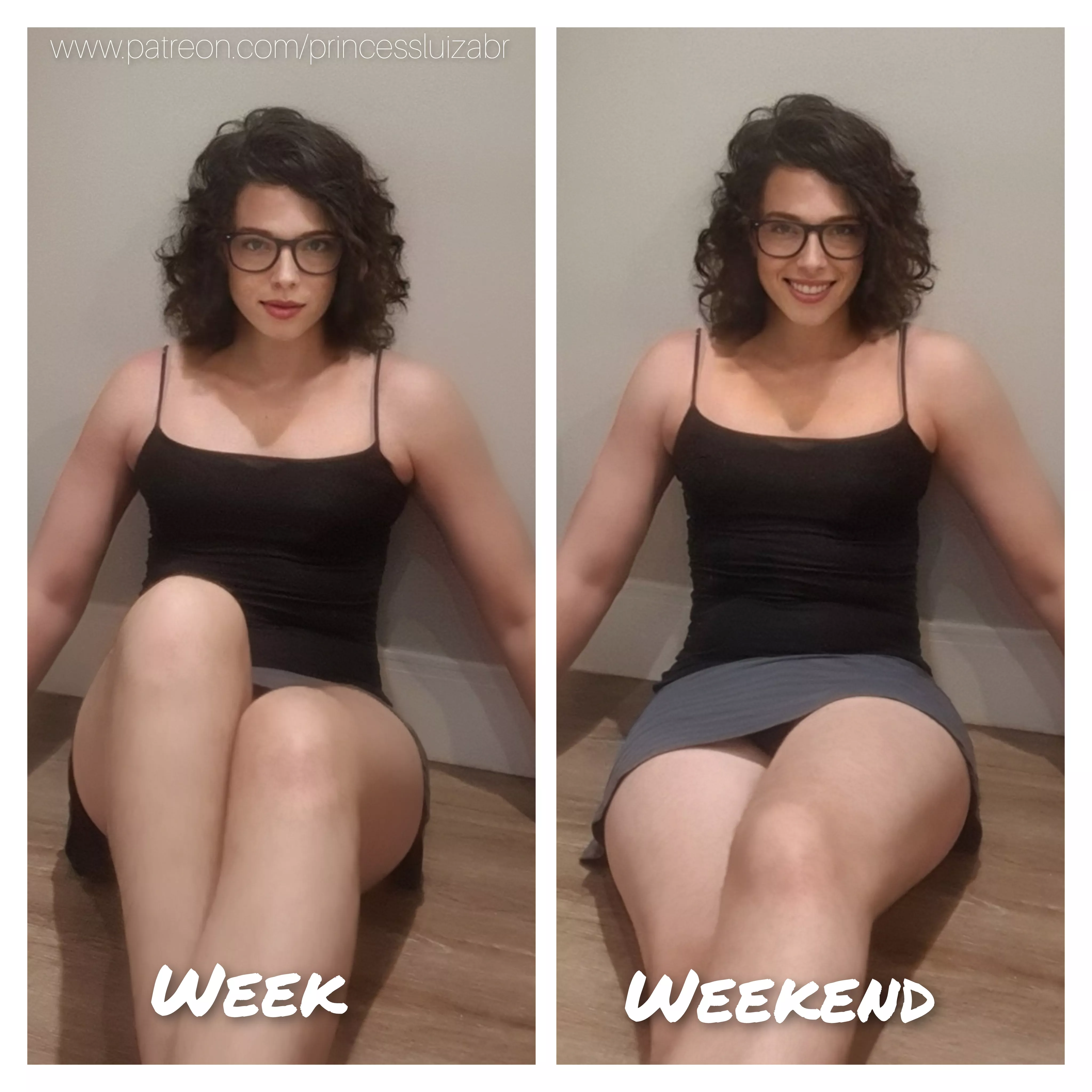 Your mood also change on weekends? I was counting the seconds to Saturday! I wish you all a perfect day! 😘 posted by Ambitious_Pin_3769