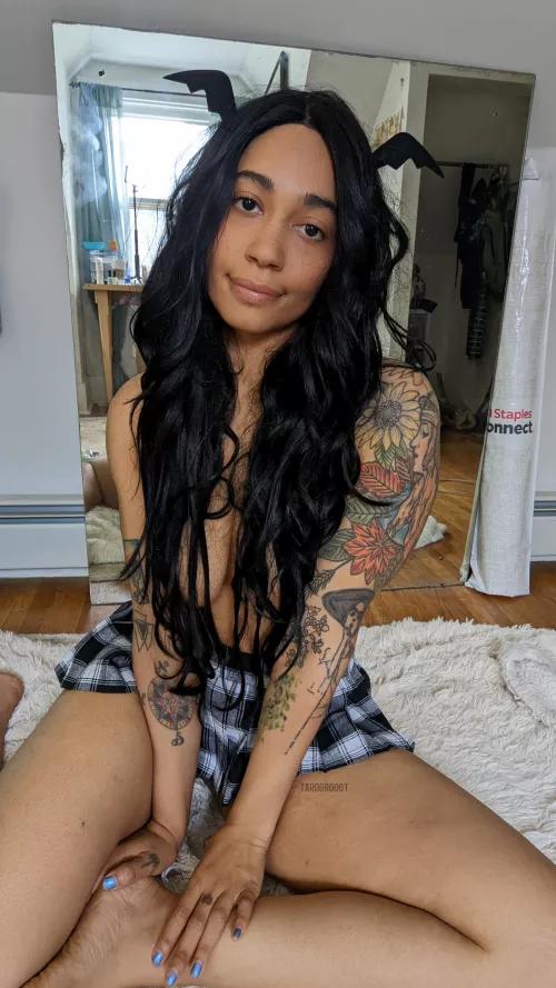 Your new ebony gf by TarooRooot