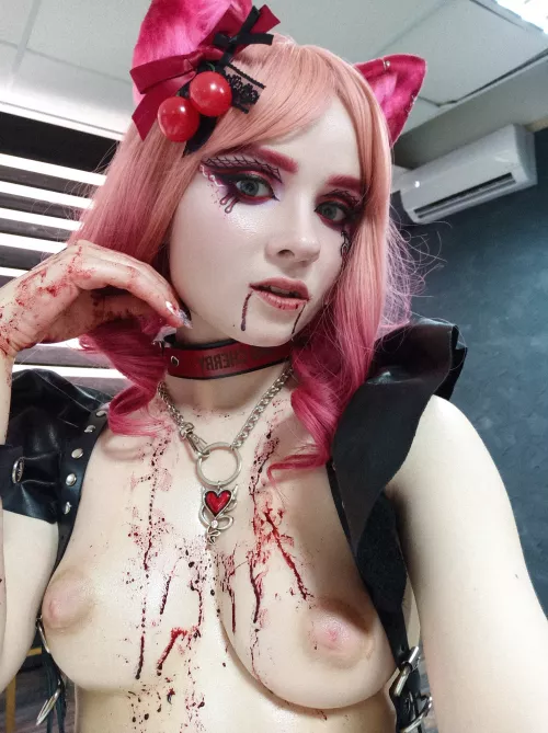 Your sweet vampire in a collar 🦇 by TatyanaVikernes