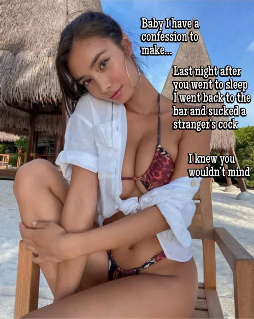 Your wife gets so slutty on vacation by TerminusMeridian