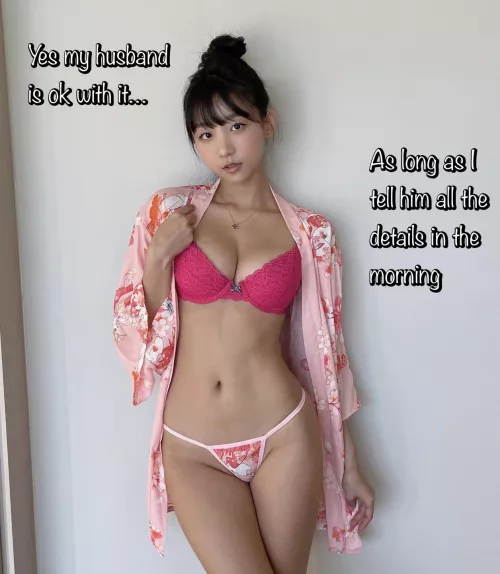 You’re more than ok with it by Glendora99