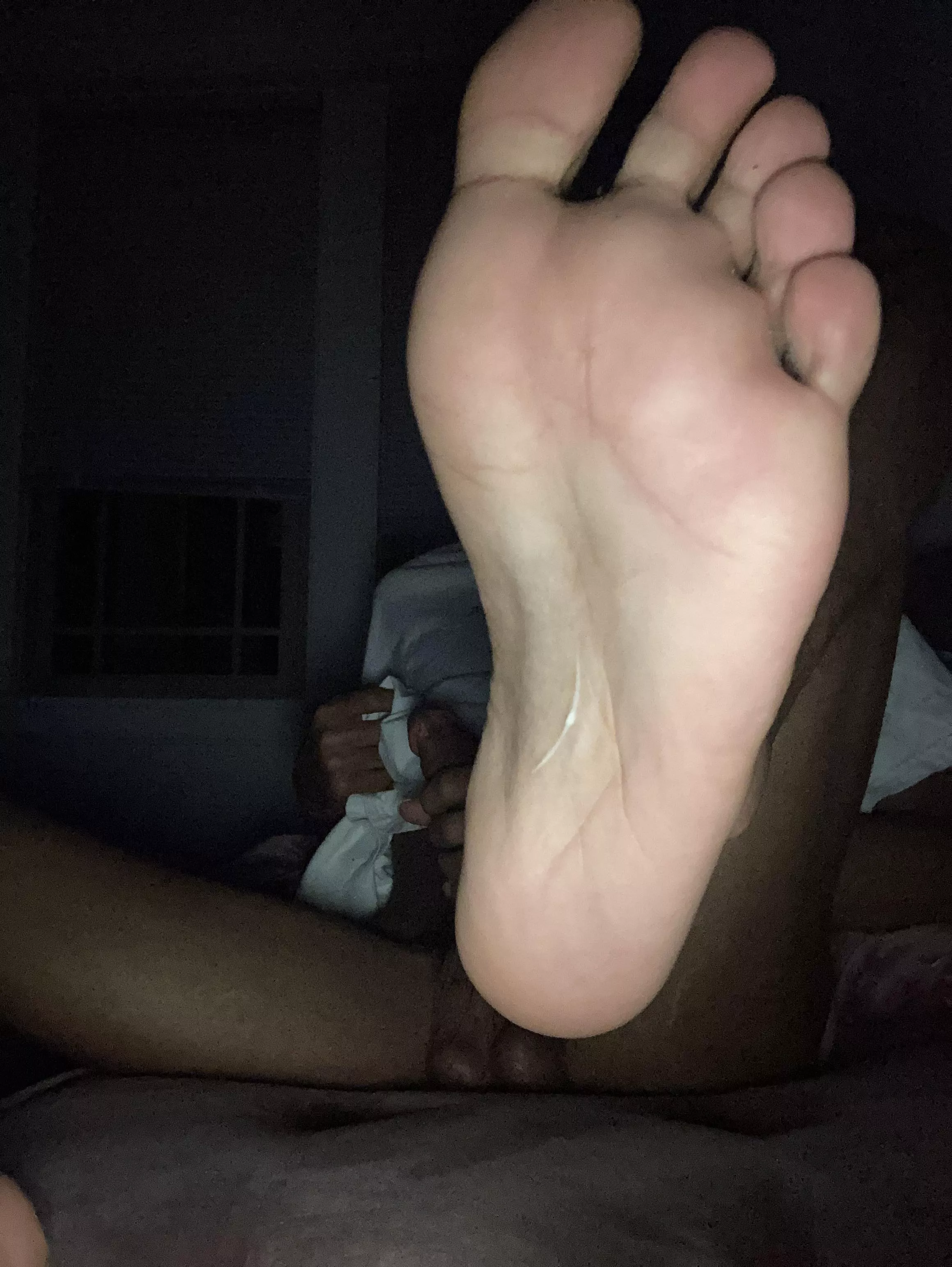 You’ve gotta lick my soles before you can taste anything else posted by omgitstrevor
