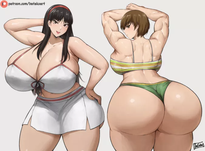Yukiko and Chie (Batako) by Ricky190