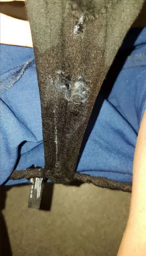 yummy wet panty after work by propertydreamz321