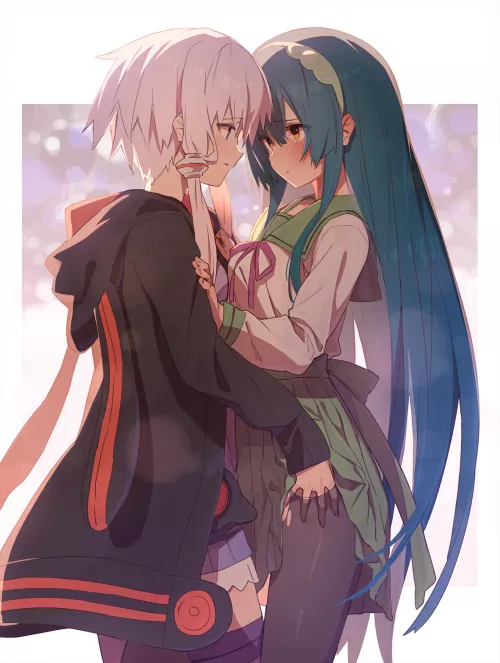 Yuzuki Yukari & Tohoku Zunko [Vocaloid] by Black_Motionz