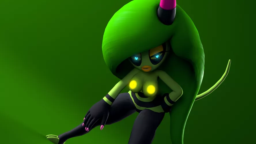 Zeena posing for your pleasure >:3 (LewdWithLogan/OC) by lewdwithlogan