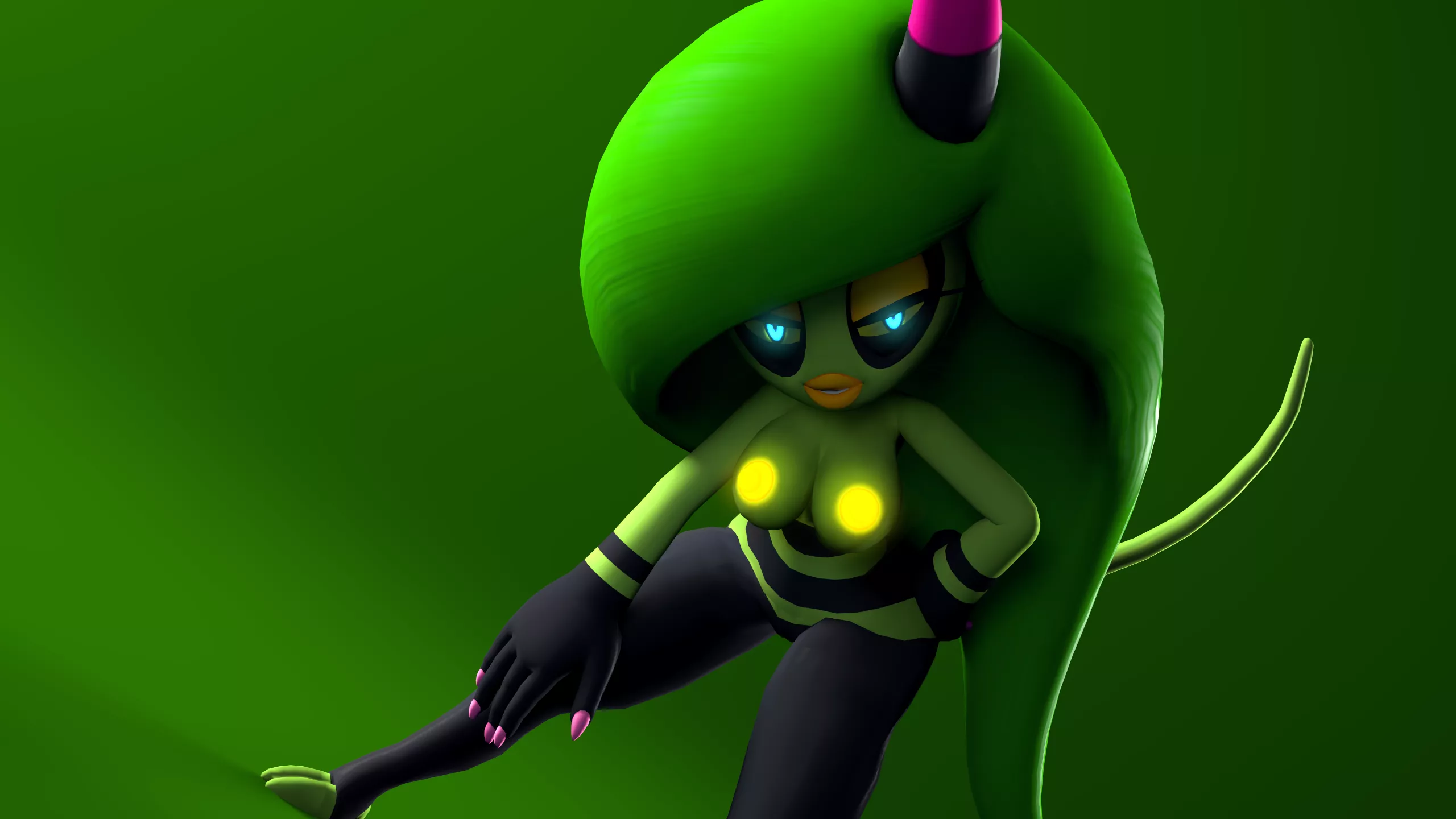 Zeena posing for your pleasure >:3 (LewdWithLogan/OC) posted by lewdwithlogan