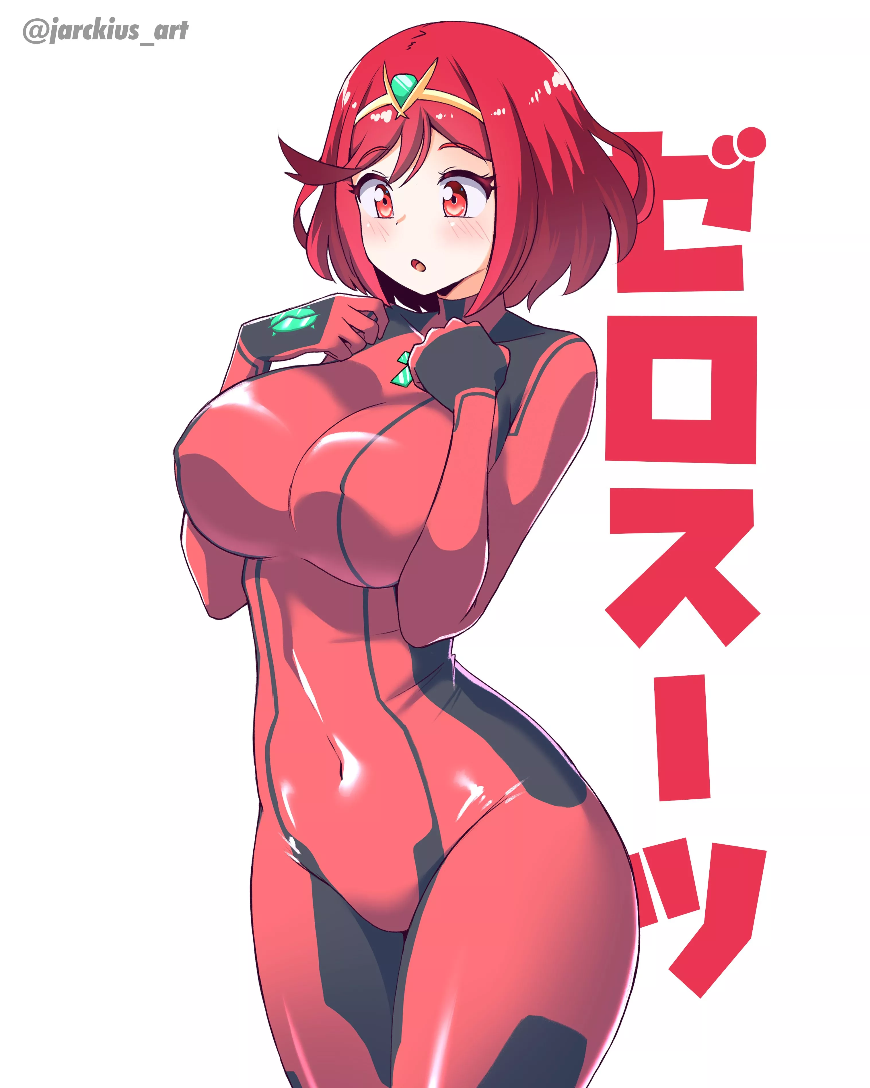 Zero Suit Pyra (Jarckius ) [Xenoblade] posted by sequence_string