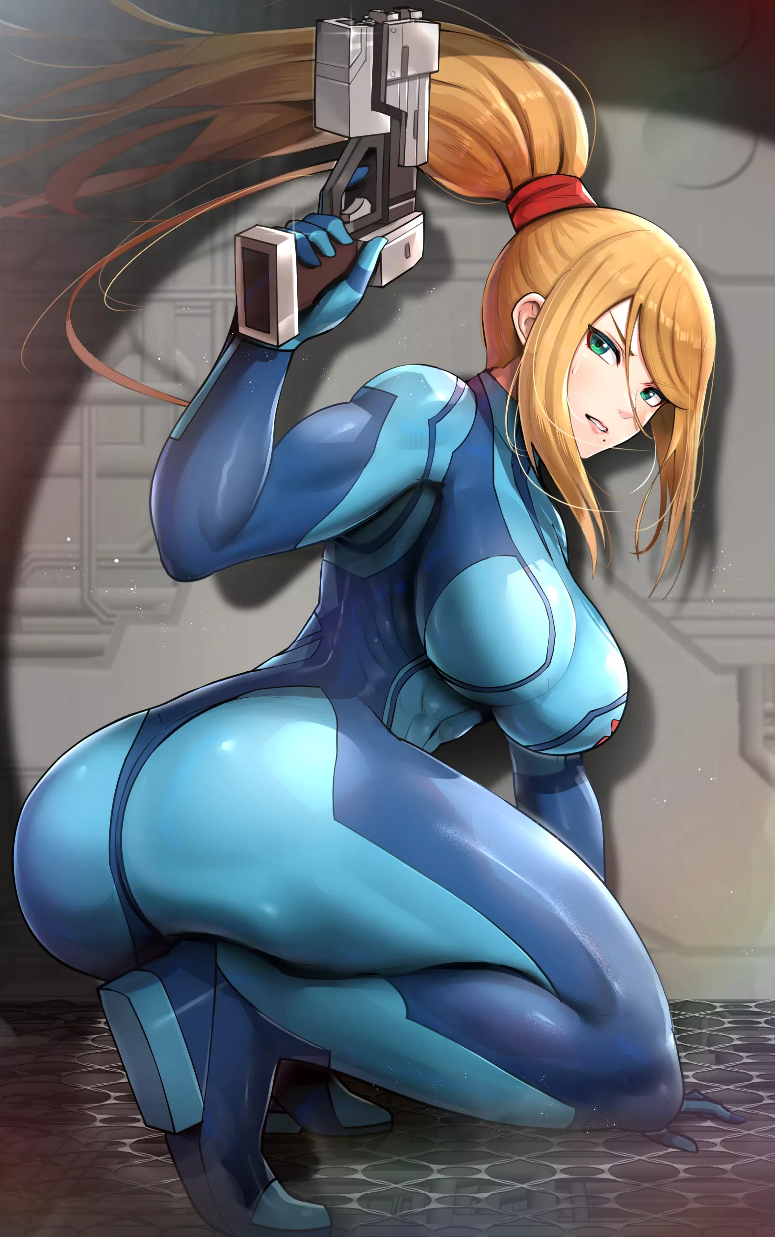 Zero Suit Samus Mid Mission ( Gonzarez ) [Metroid] posted by sequence_string