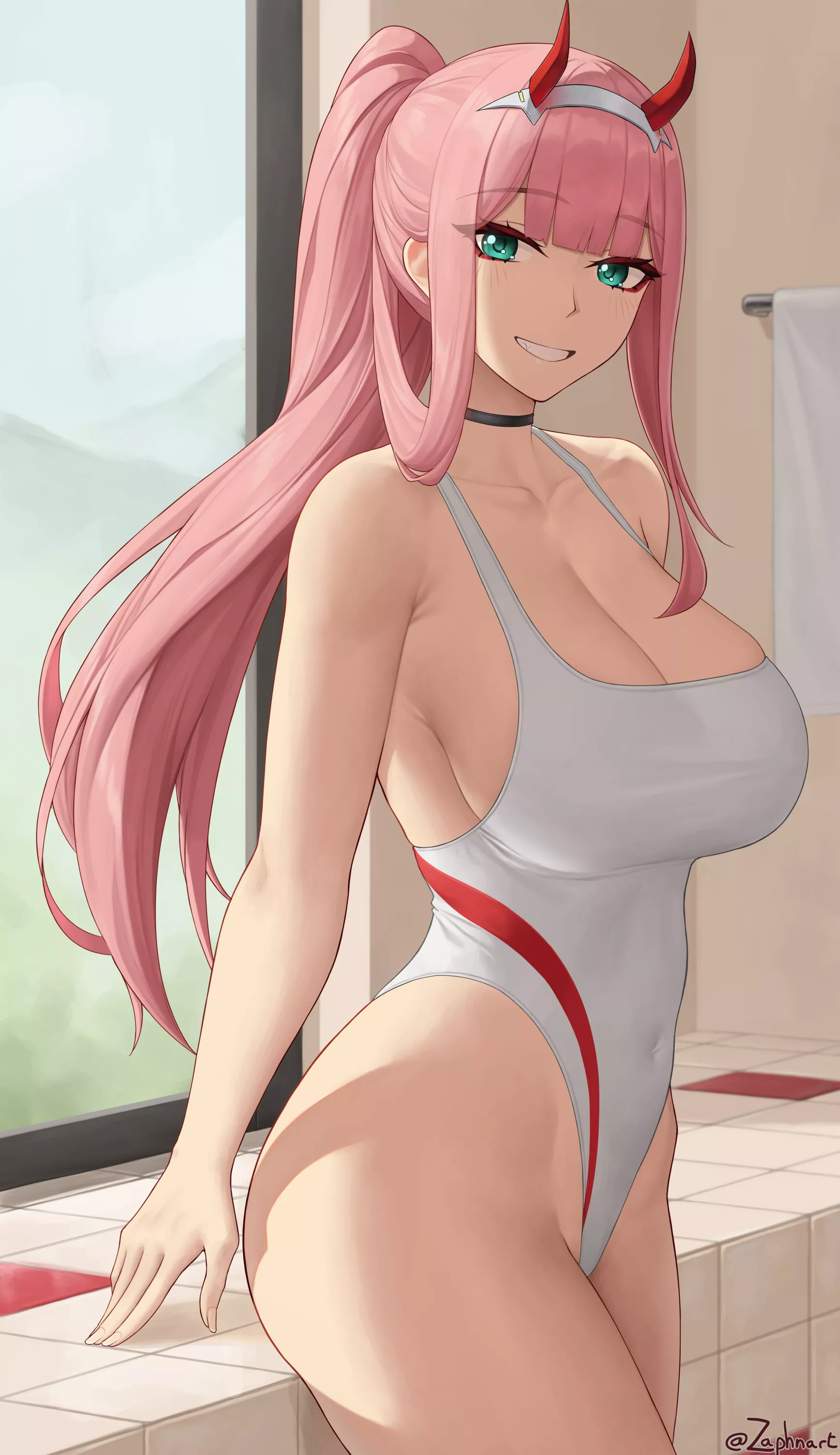 Zero Two [Darling in the Franxx] posted by xSaviour_N