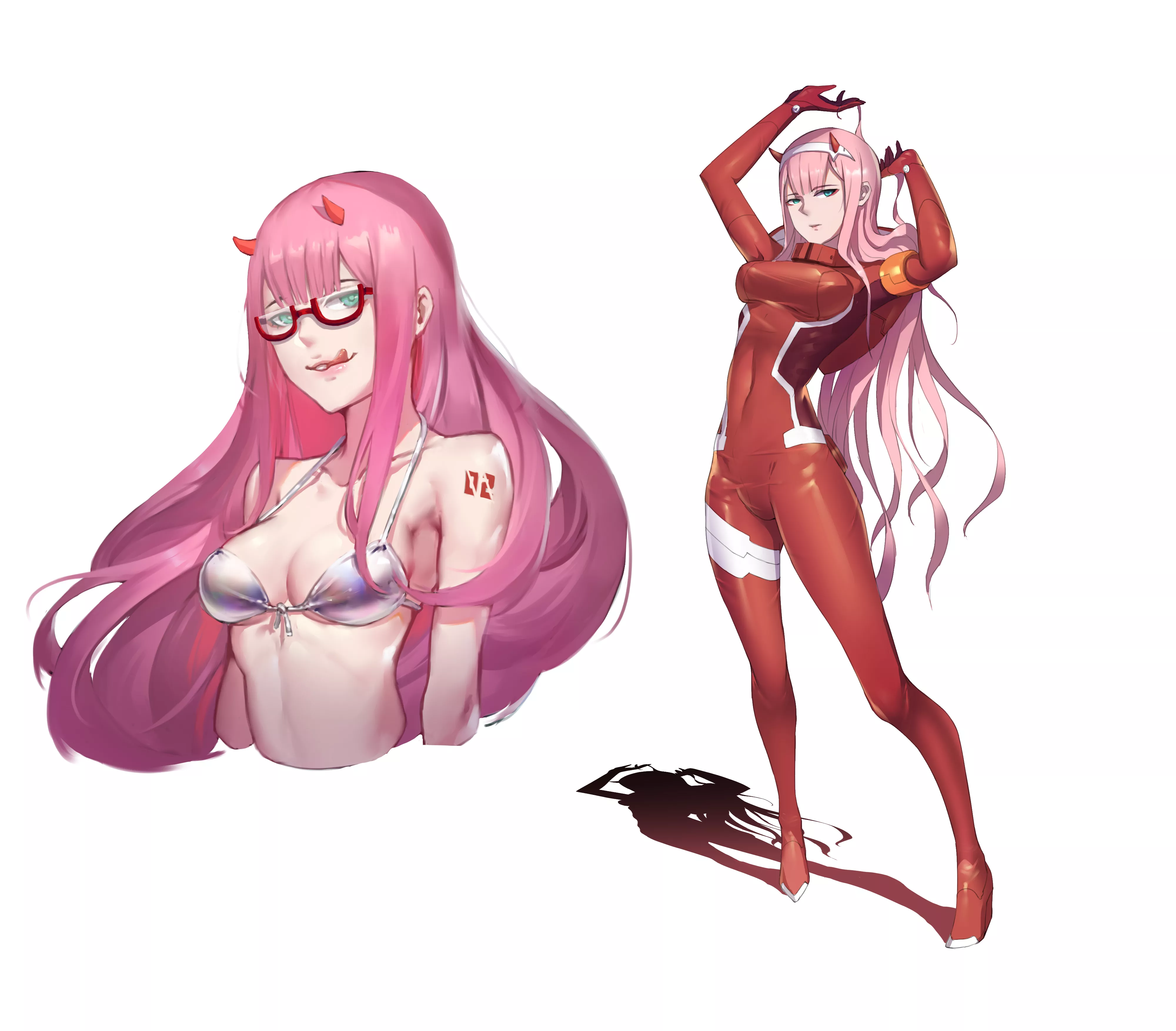 Zero Two Is Interested (Zxj ) [Darling In The Franxx] posted by sequence_string