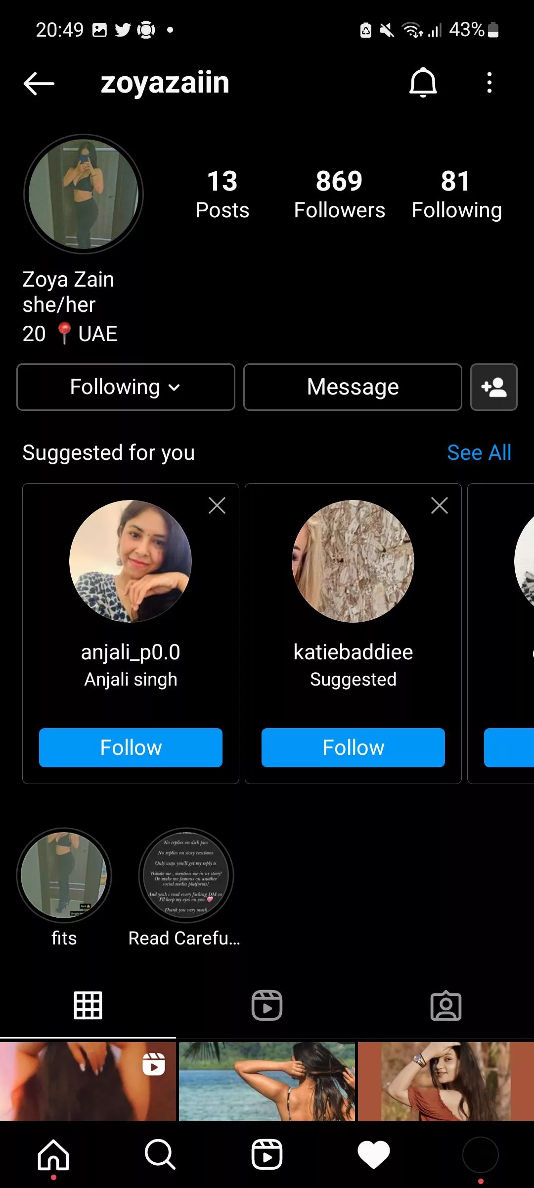 @zoyazainn loves tributes for horny mfs like us this may as well be a dream <3 posted by Business-Ad-7095