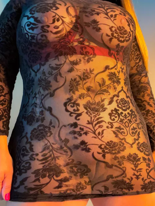 A dress made for teasing and pleasing. by kk_the_remix