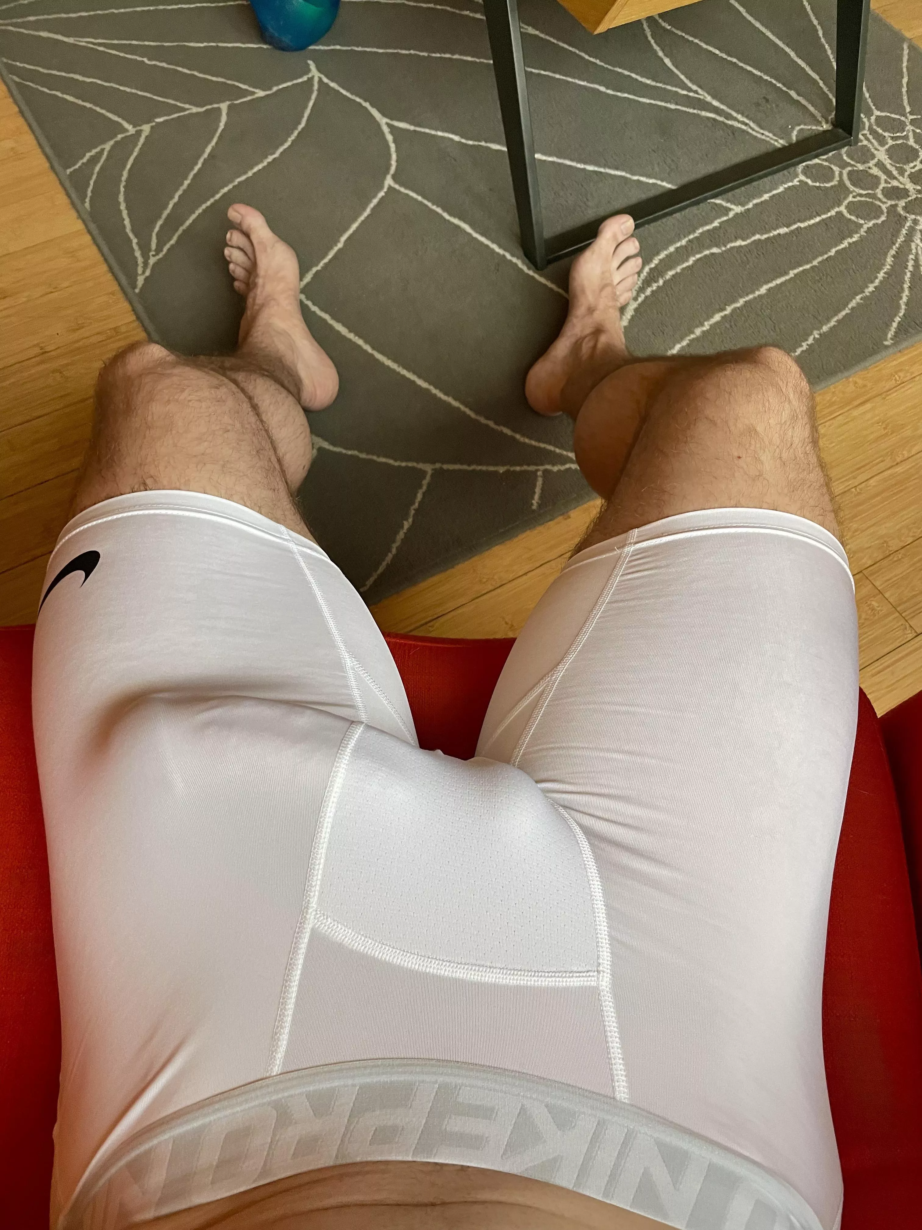 Back from the gym. If the sight doesn’t catch your eye, the scent just might. posted by gearsweat