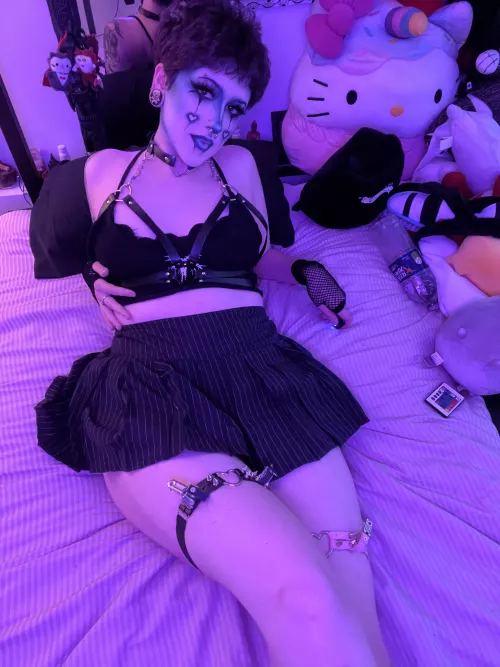 I love being a collared goth girl 🫶🏻 by Grungenmetal