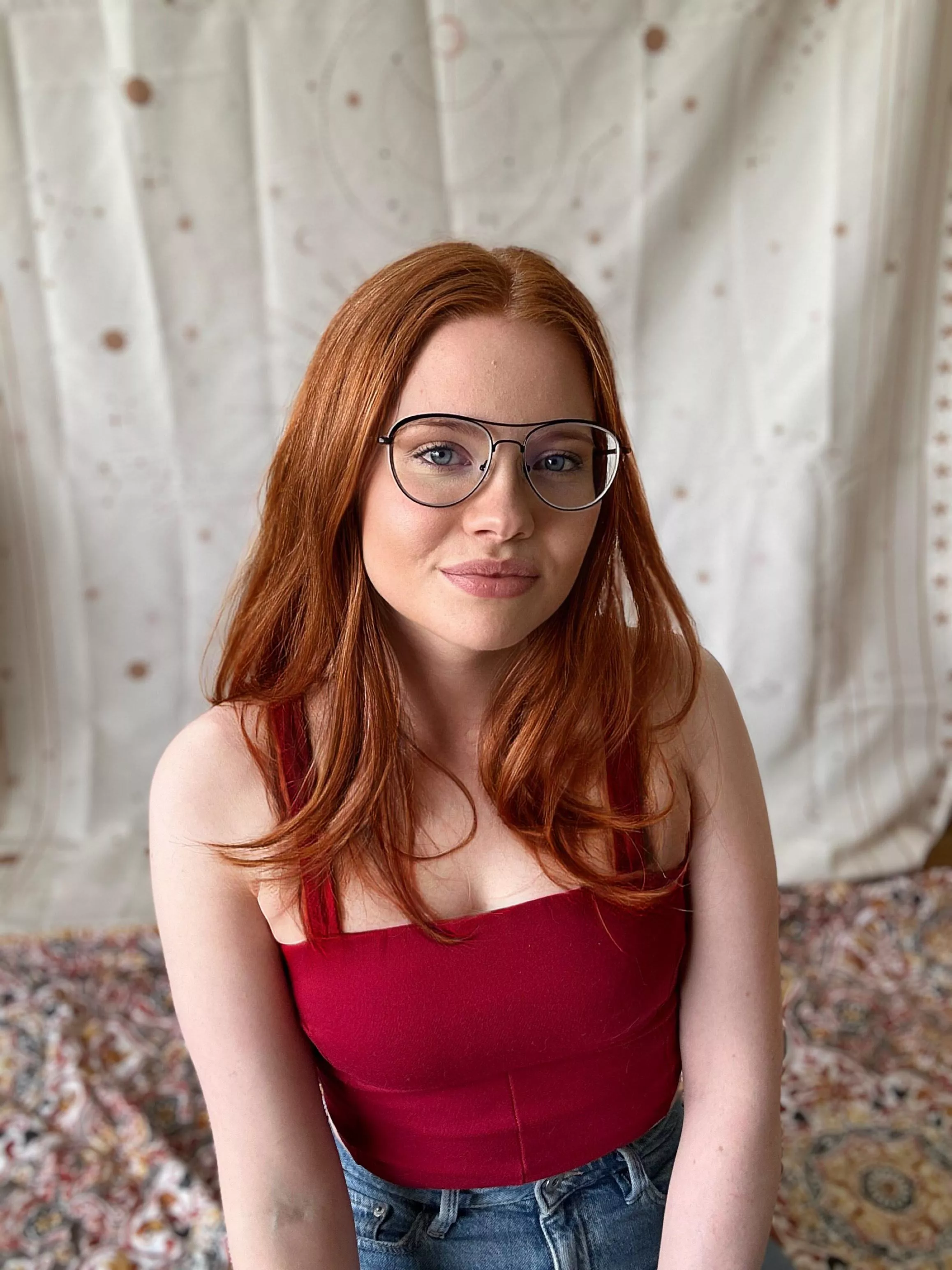 I think these glasses fit my features 🥰 posted by redrainyraincoat