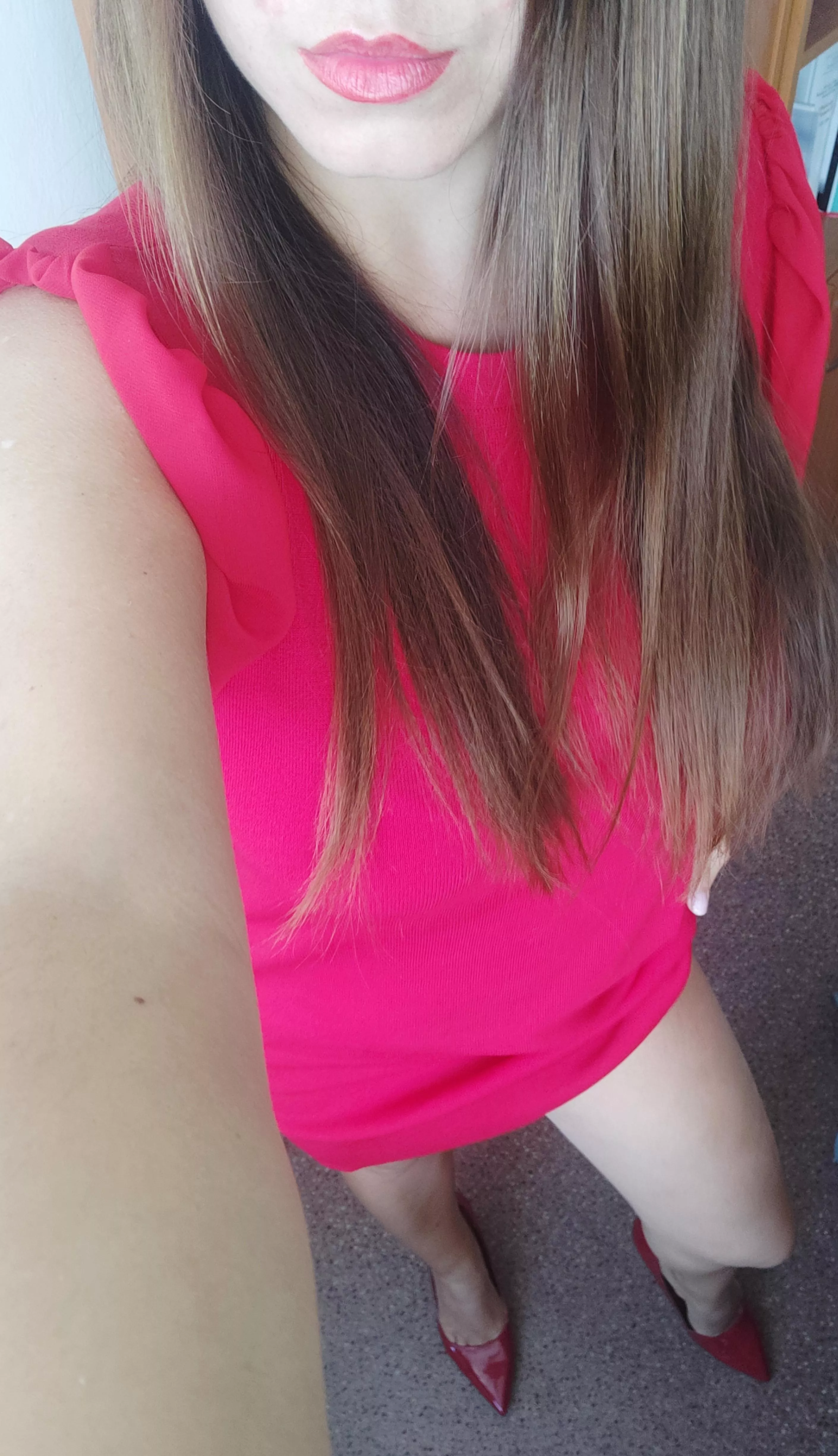 I wear bra and panties today, Sir, you want to do something about it? posted by pluggedprincess_69