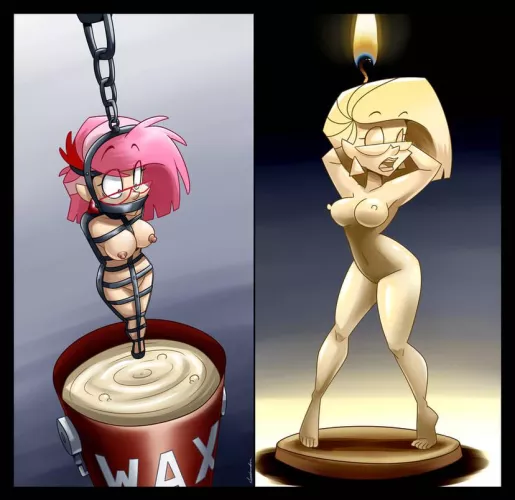 Immobilized in Wax by SpiderWeber by AgenderChaos