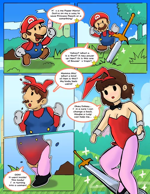 Mario to Daicon IV Tg by Otsoe2 on Patreon by Otsoe2