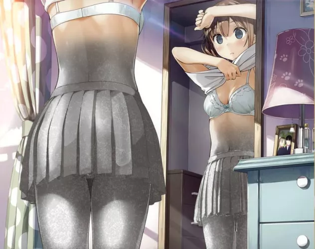 Mirror Reflection Mid Petrification by LKreuzfahrer125 by AgenderChaos