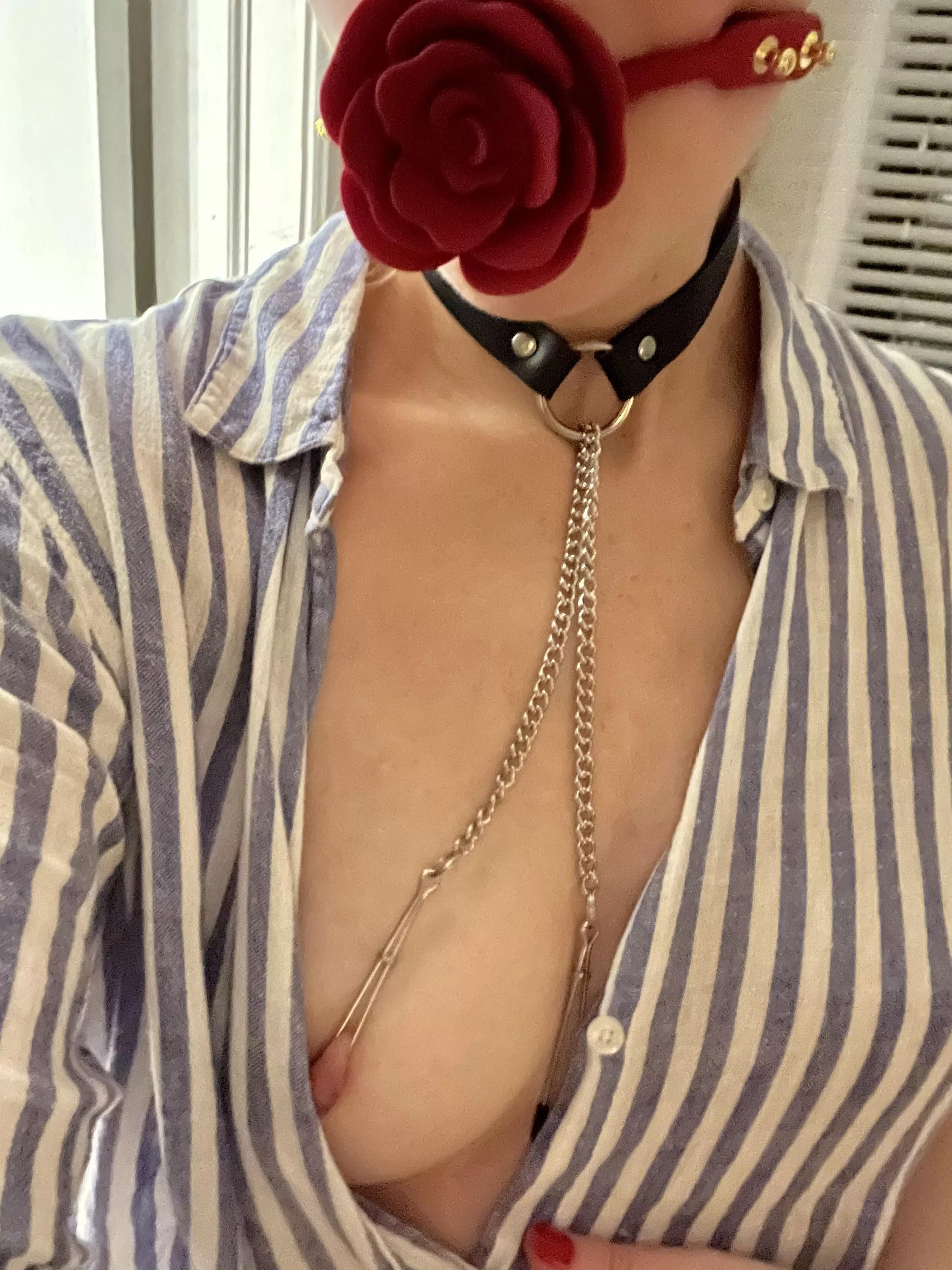 Pretty with a rose posted by Tiny-Platform2230