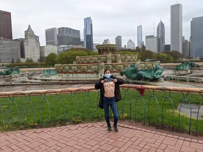 Taking in the city views by AliceSin-Wonderland