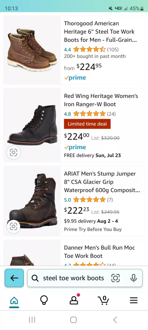 Women's Iron ranger $100 off by Glad-Dog7150