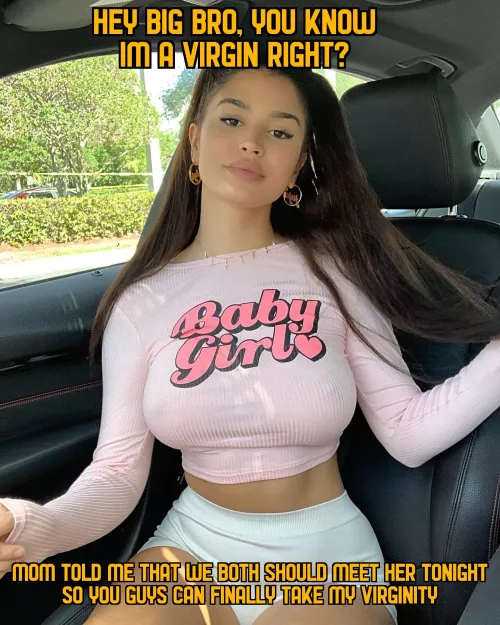 You and mom finally taking your sisters virginity by candles2022