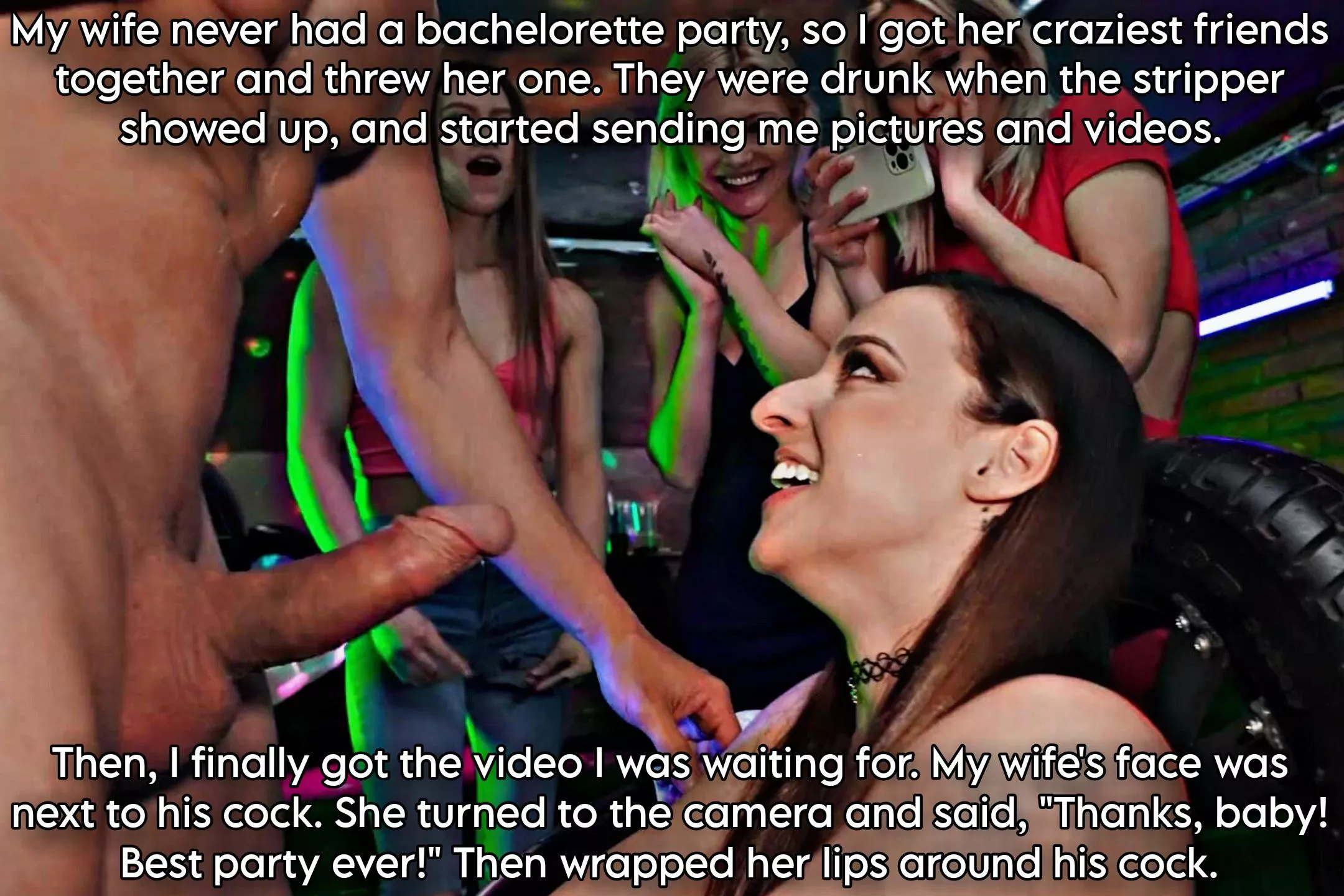 Best party ever... posted by WantToBeSharer