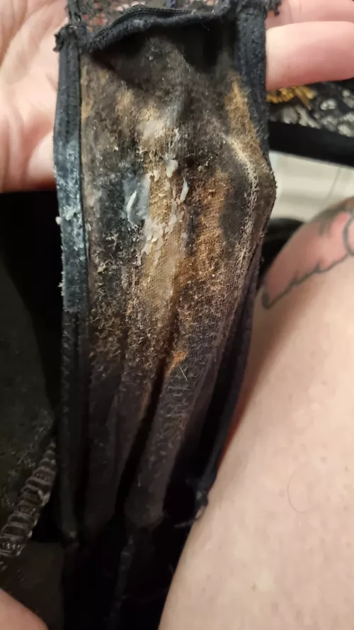 Creamy panties 😜 by Away-Leek2988