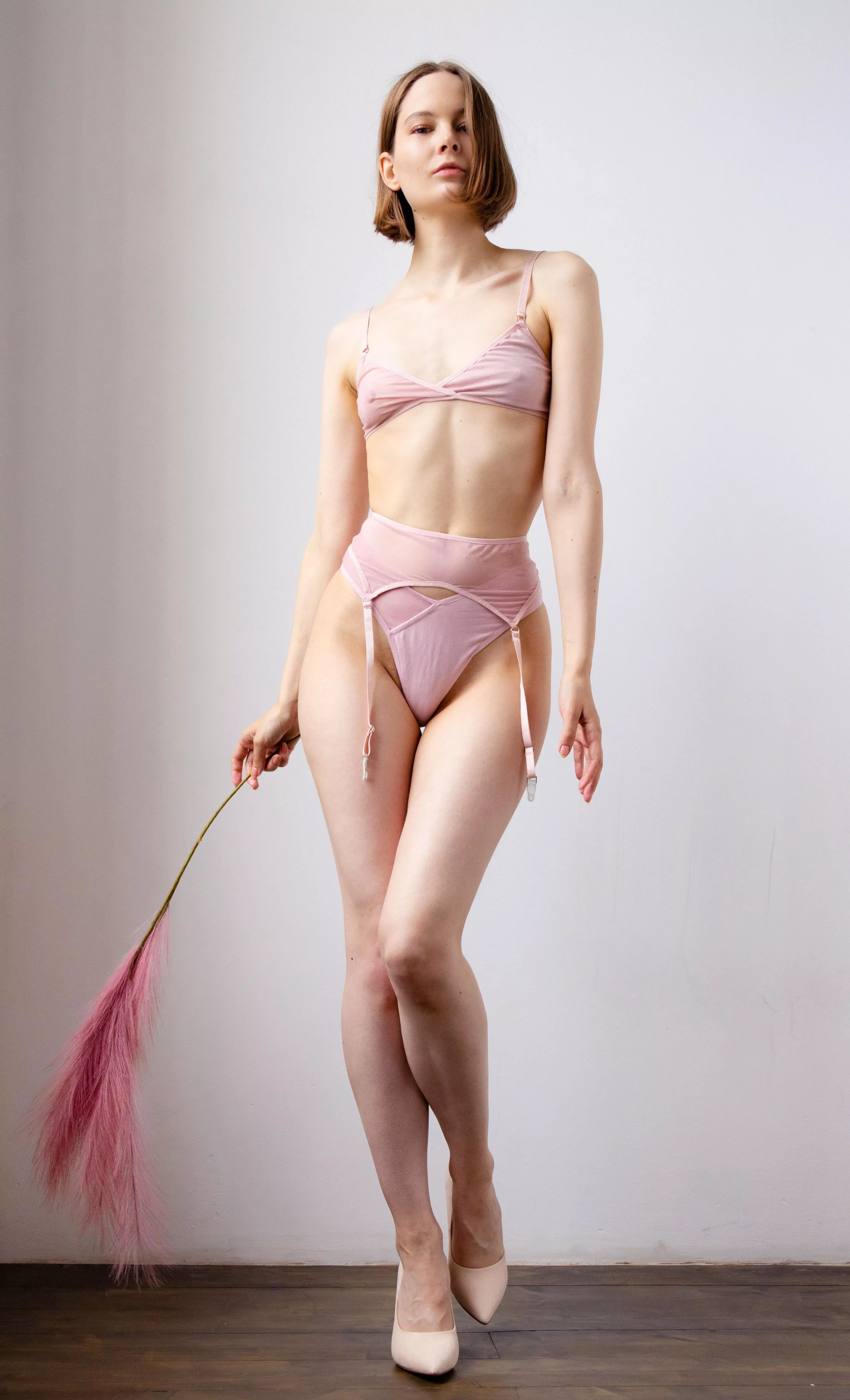 Do you think my garter belt would look better with stockings? posted by sophiaemilia