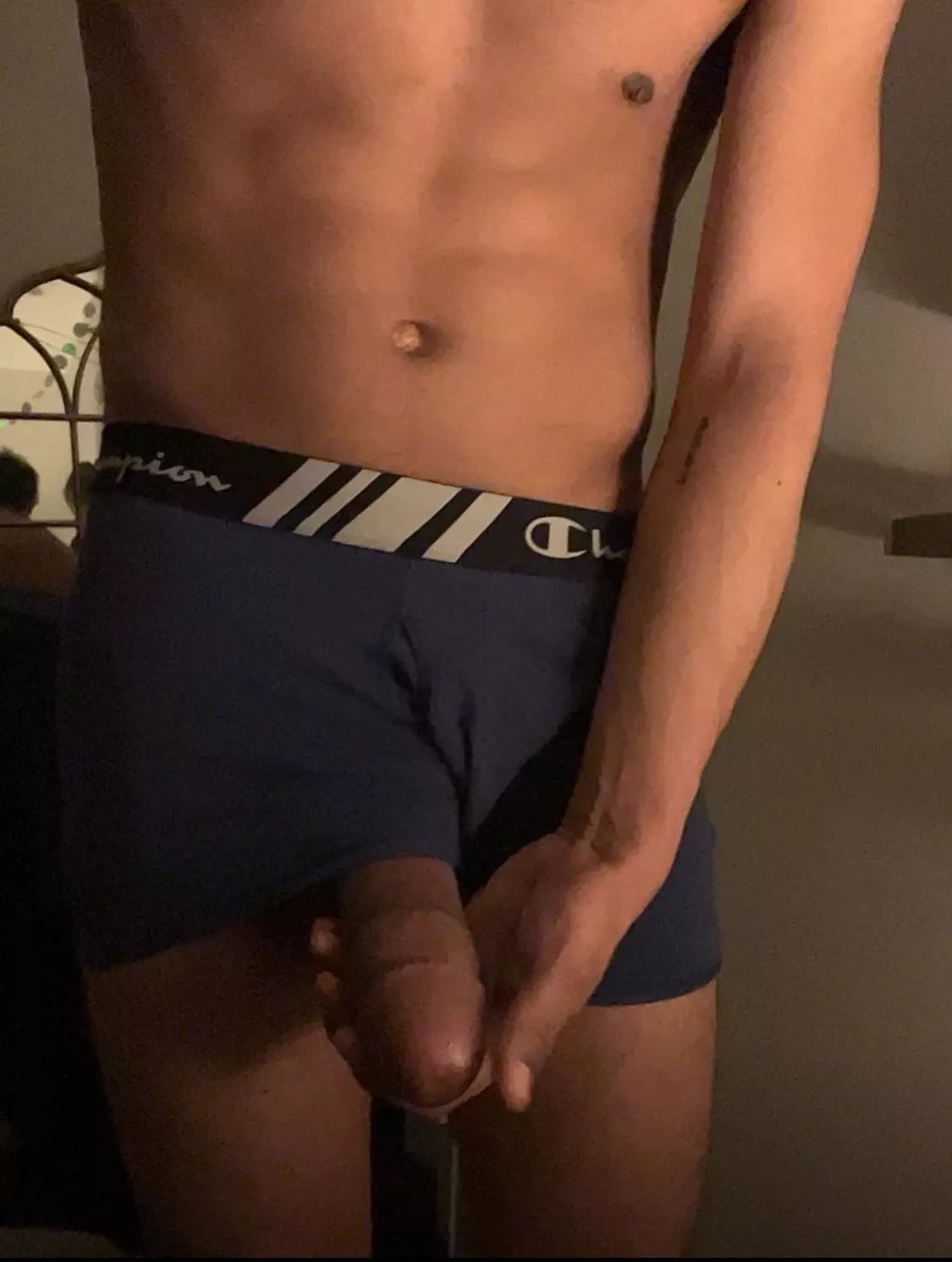 My cock has grown so huge… posted by Hunggothboy