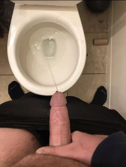 Pissing with a boner is harder than my cock by WiseAd9343