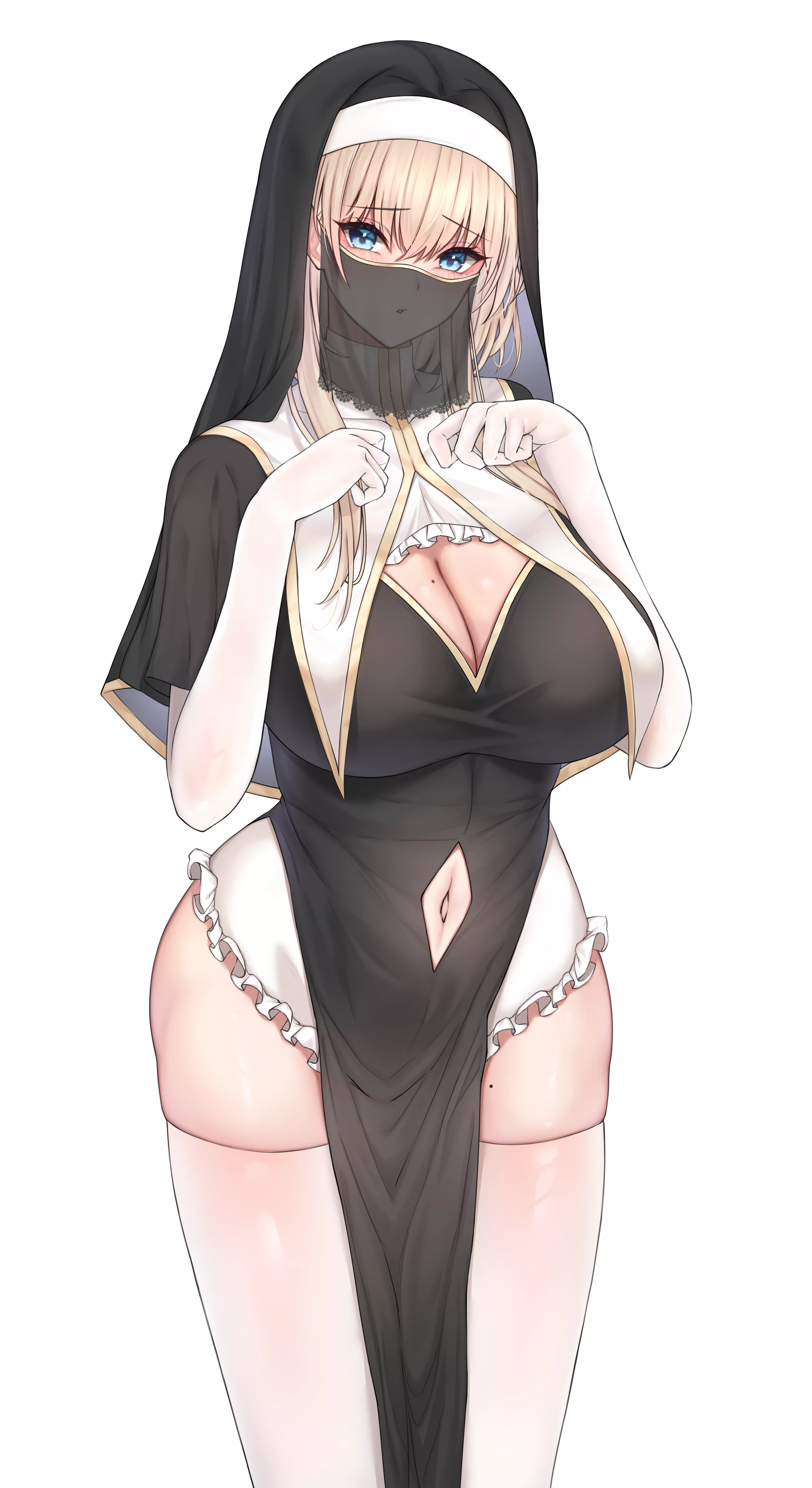 Sexy Nun Outfit [Artist's Original] posted by xSaviour_N