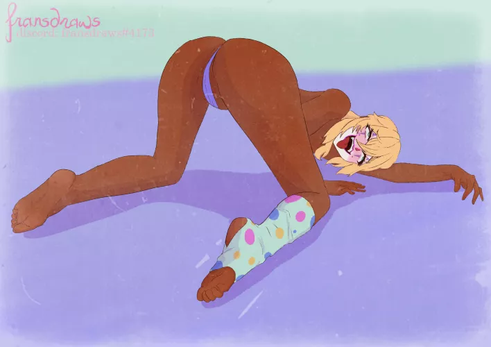 she is completely exhausted (draw by: fransdraws) by fransdraws
