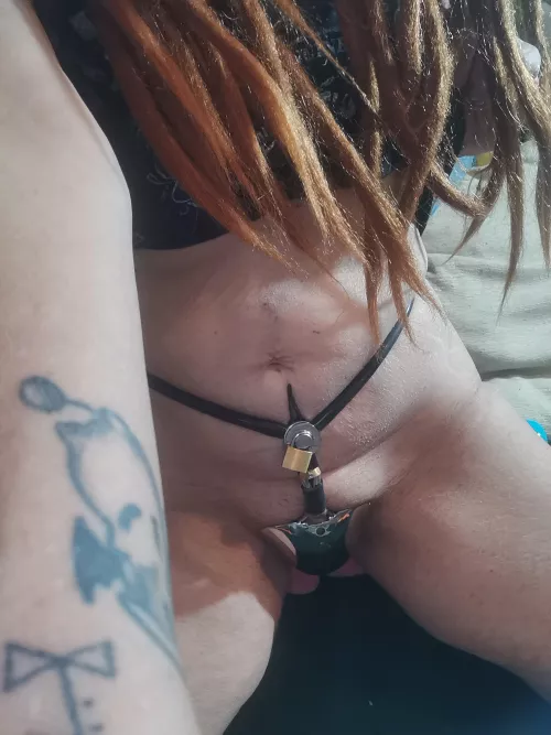 Belted woith my light one, perfect for summers by MissNekotied