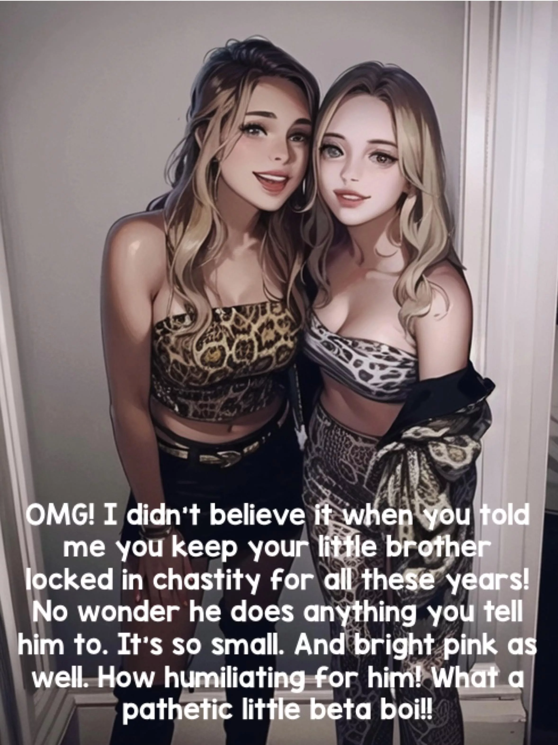 Big sis shows you off to her friends posted by _Sub_boi_zf