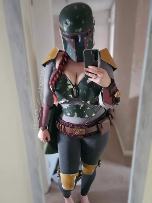 Booba Fett cosplay is almost finished. by burlesqueboobs