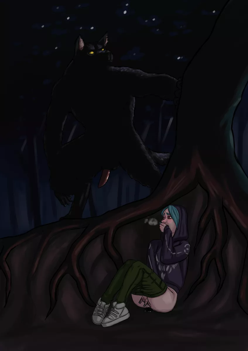 Close encounter with the lycanthropic kind (Roll3d6) posted by EnigmusPrime