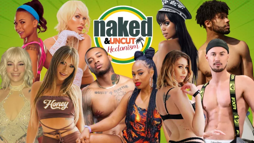 Come along with us for an adventure in paradise - 10 sexy content creators on the world's hottest beach! Naked & Uncut Hedonism is streaming LIVE NOW through July 21 on Naked News Live! by NakedNewsSocialMedia