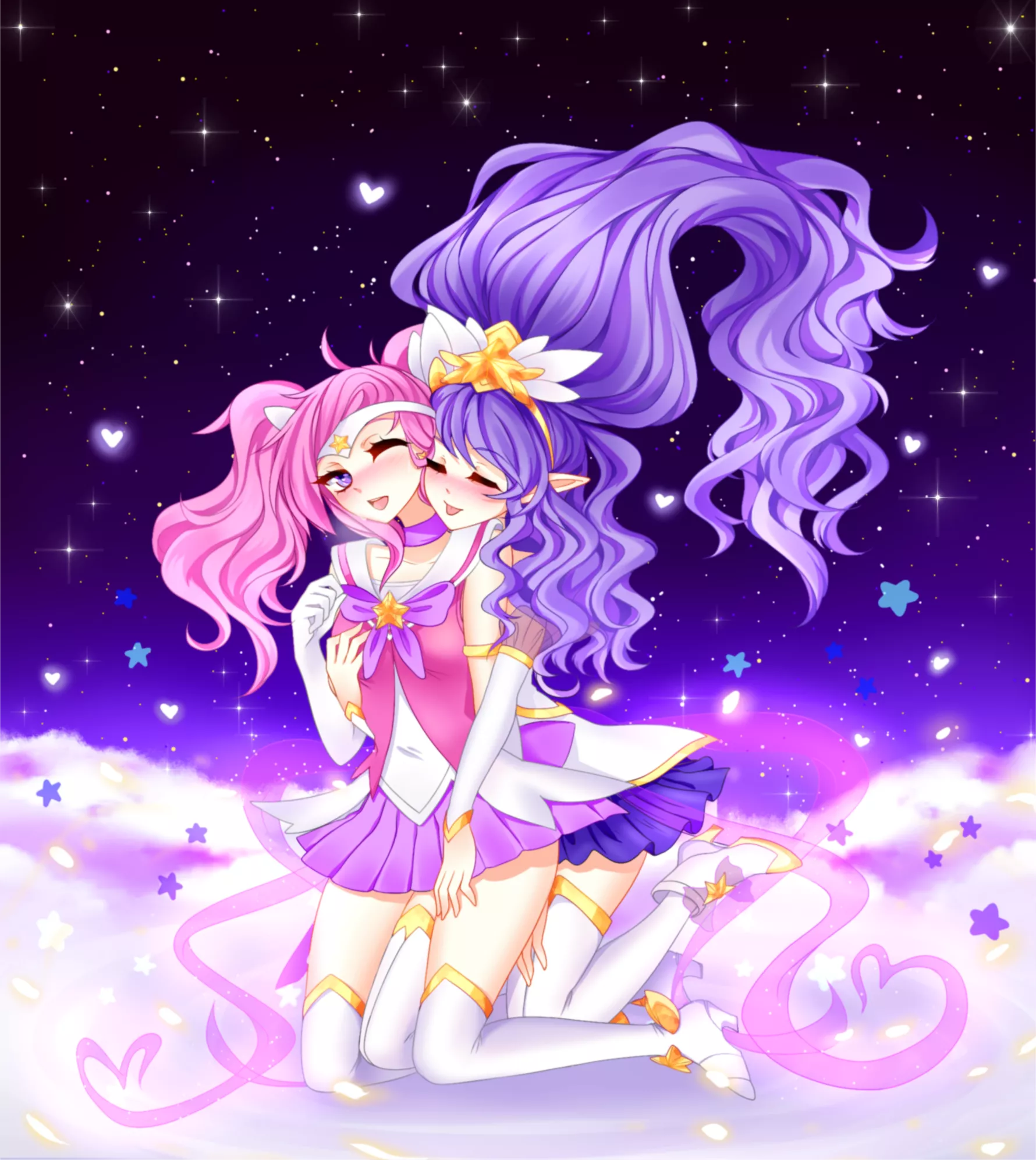 Star Guardian Lux x Star Guardian Janna 1/2 (KrissyPootel) posted by VanilleRainbow