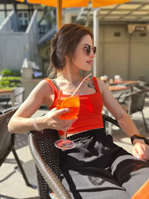 Treat me to a cocktail and I'll think about an interesting evening by tandemstamp