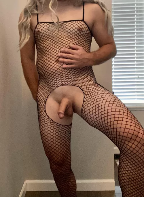 Would you fuck me in my fishnets? by sissyslutlace