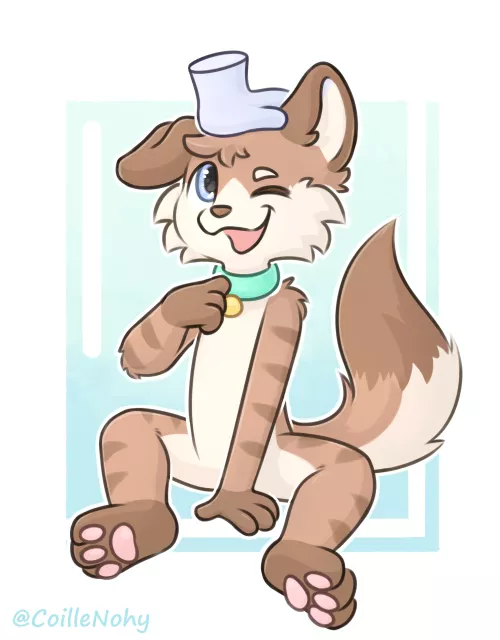 Would you pet Coille? He will be happy if you do! :3 by Coille_Nohy